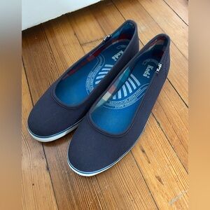 Keds Women's Dark Blue Slip-On Flats